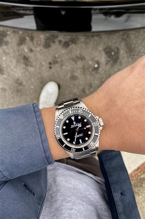 Rolex Submariner on Small Wrists .